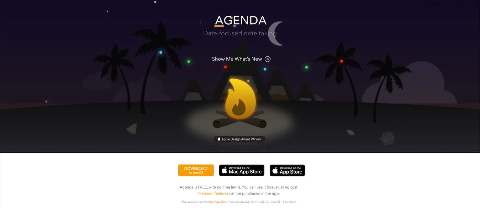 Agenda not uygulaması