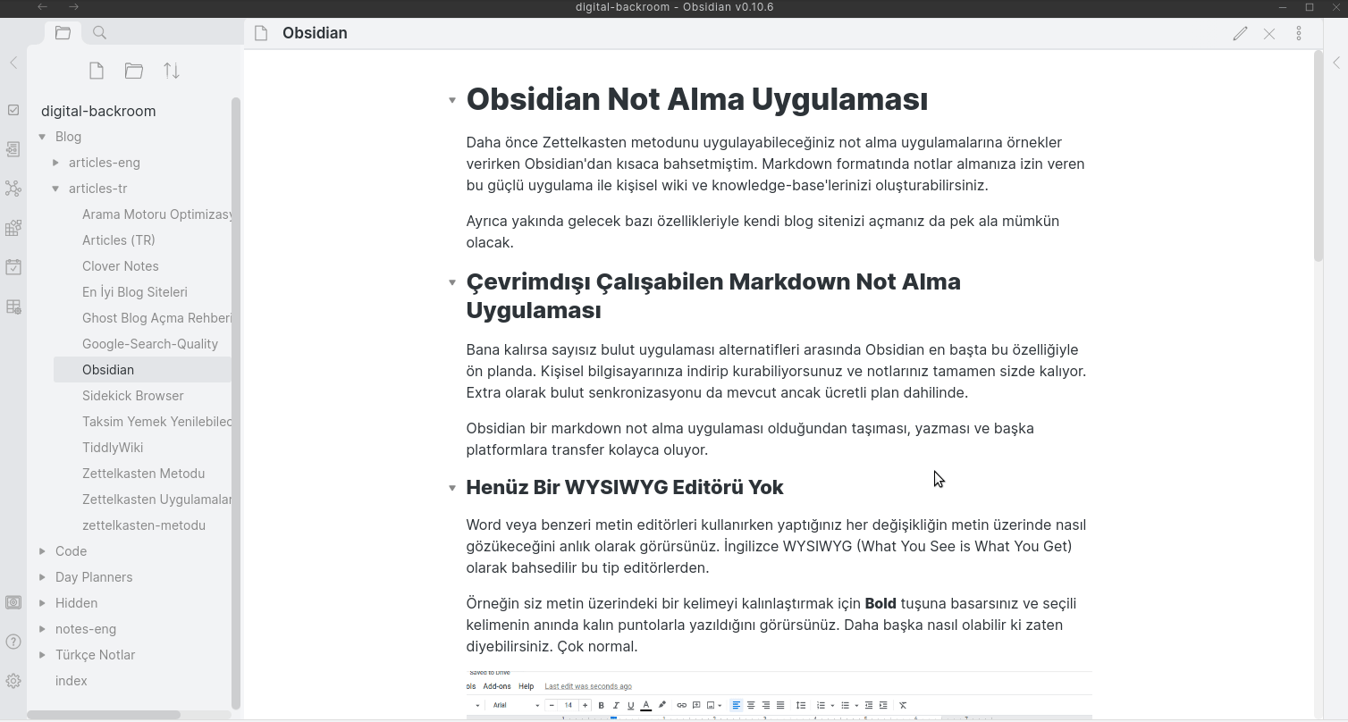 Obsidian graph-map özelliği ile notlara farklı bir bakış