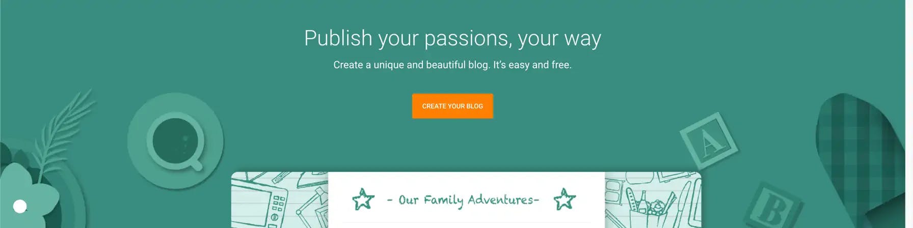 Blogging site: Blogger